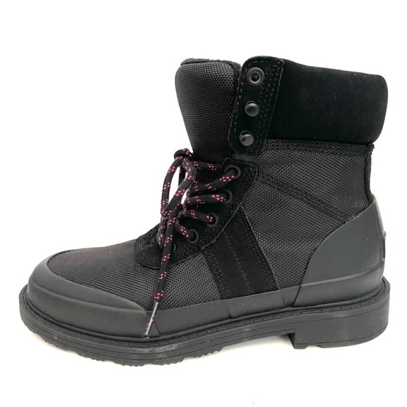 NEW Hunter Black Original Insulated Commando Boots US 6 - Picture 1 of 7